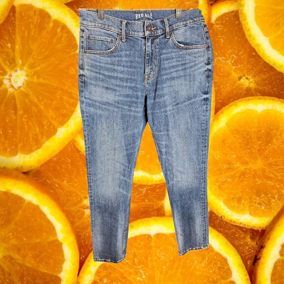 Red Ale By Alesbury Men's Blue Denim Athletic Relaxed Fit Jeans‎ size 30/32 - Picture 2 of 8